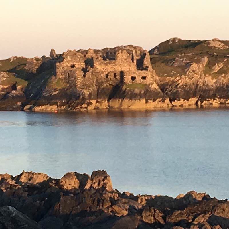 The Island of Inishbofin walking route map in Inishbofin