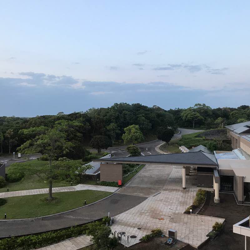 Trail walking route map in Shima