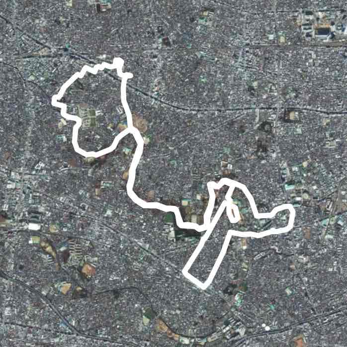 散歩大回りコース