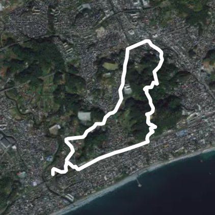 Ninomiya Azumayama Park climbing route walking route map in Ninomiya