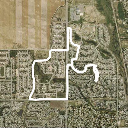 West Loveland Bike path