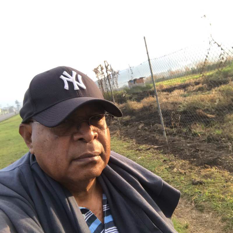 Goroka Town around the airport walking route map in Takari