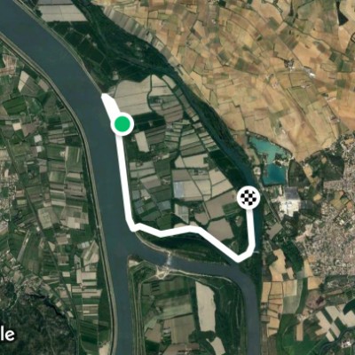 Chemin Île d'Oiselay