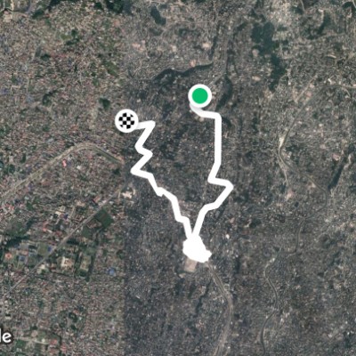 Route near Shrijanshil Tol