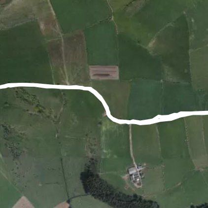 Secret wildlife spotting walk walking route map in Baslow