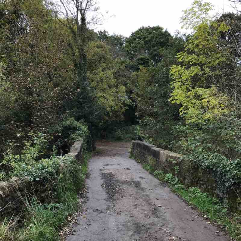 Greater Barlow circuit walking route map in Barlow