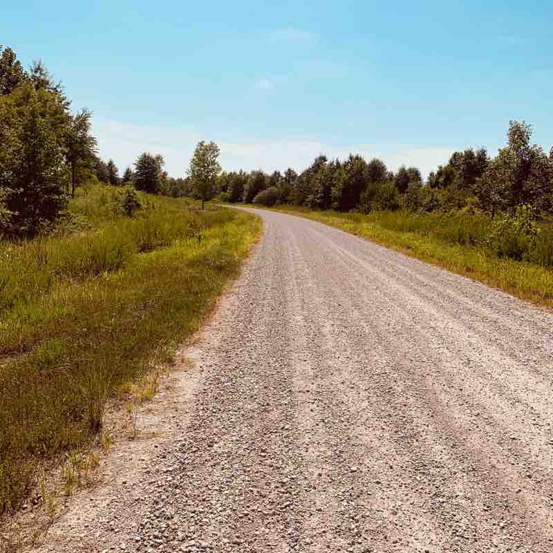 Beautiful quiet  place  walking route map in Winslow
