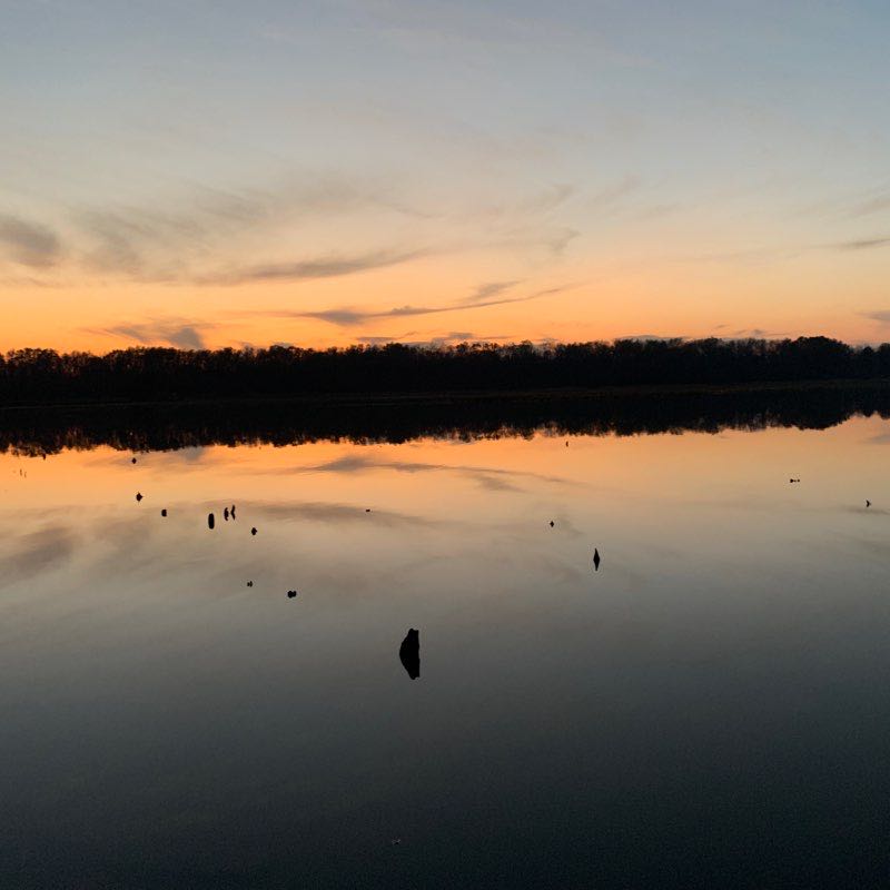 Columbus mine Preserve walking route map in Winslow