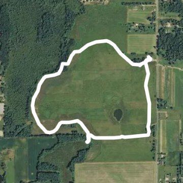 Springfield book walking route map in Mogadore