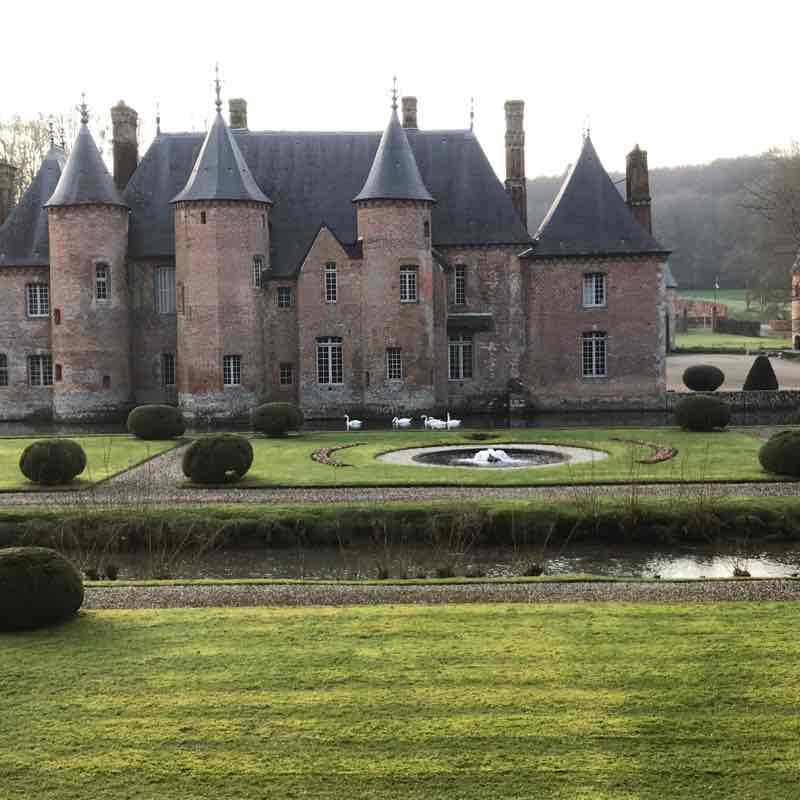 Hiking Val de Saane 12 km walking route map in Belleville-en-Caux