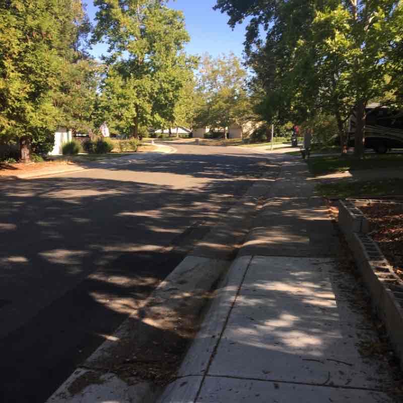 Greenback Wood scenic neighborhood walk