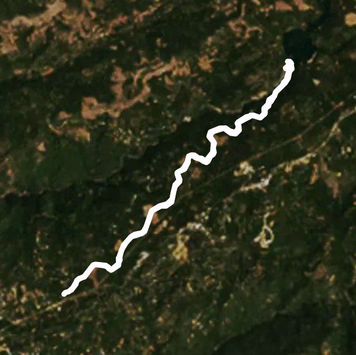 Sonora Lyons Reservoir Hike Trail Twain Harte, California, USA Pacer