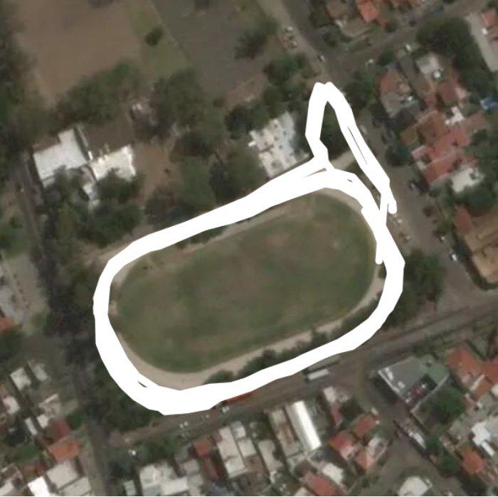 Udave walking route map in Gerli