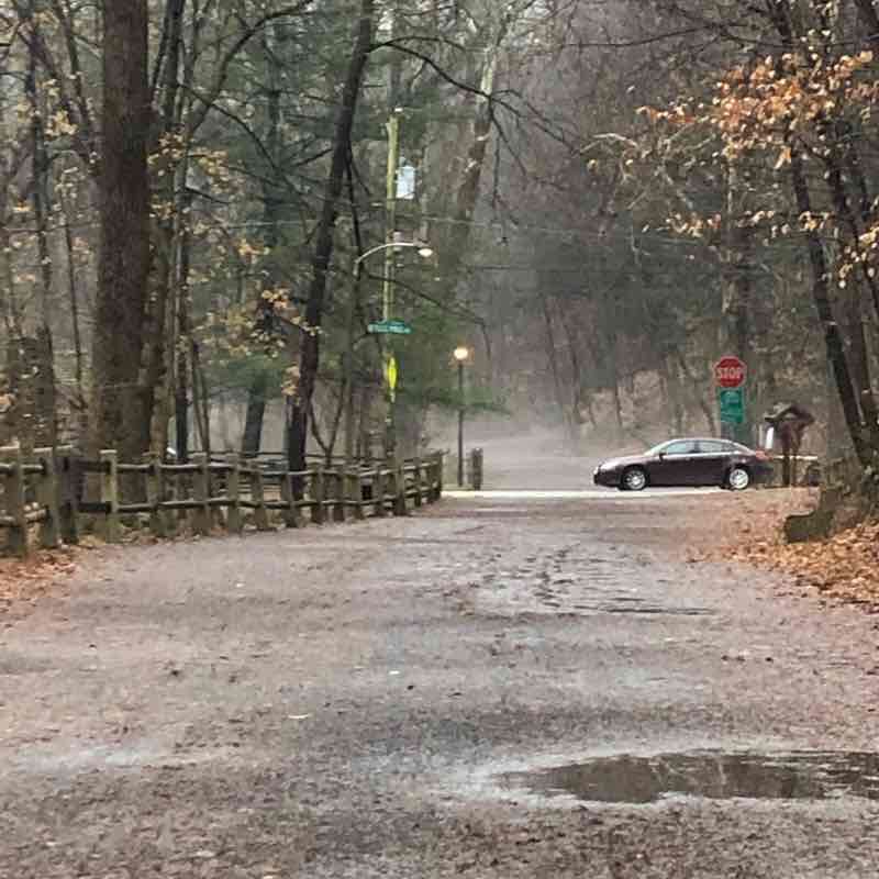 Valley Green walking route map in Wyndmoor