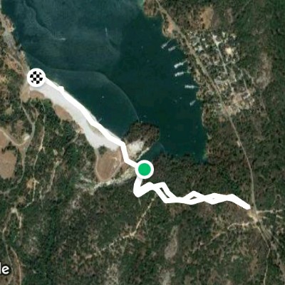 Bass Lake Damn to Browns Ditch