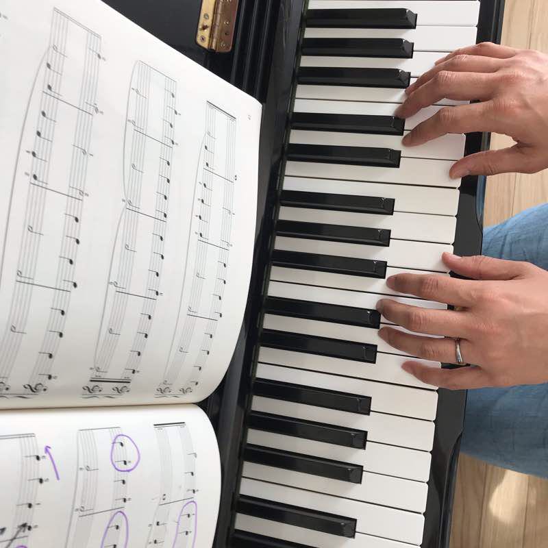 ピアノレッスン