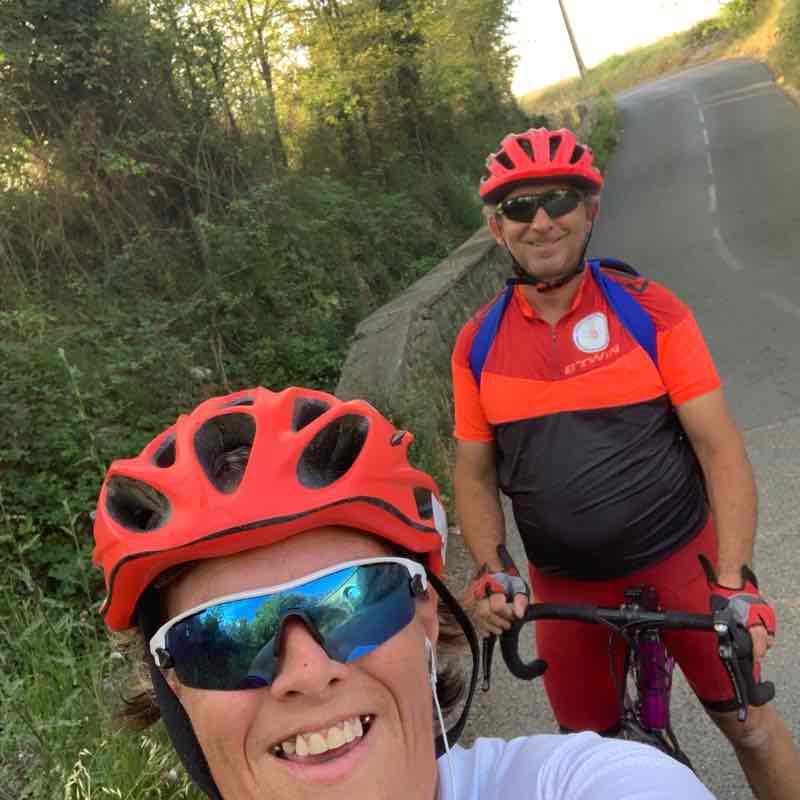 Training Beziers walking route map in Béziers