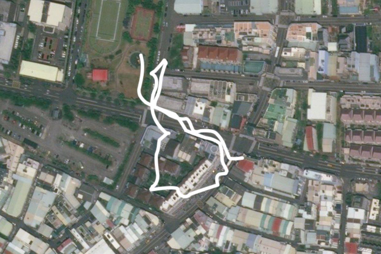 位於420,豐原區,臺中市,臺灣的0.65Km路線