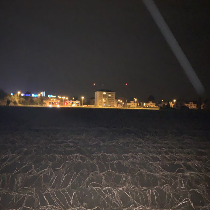 Emmen via Sedel to Lucerne at night walking route map in Ebikon