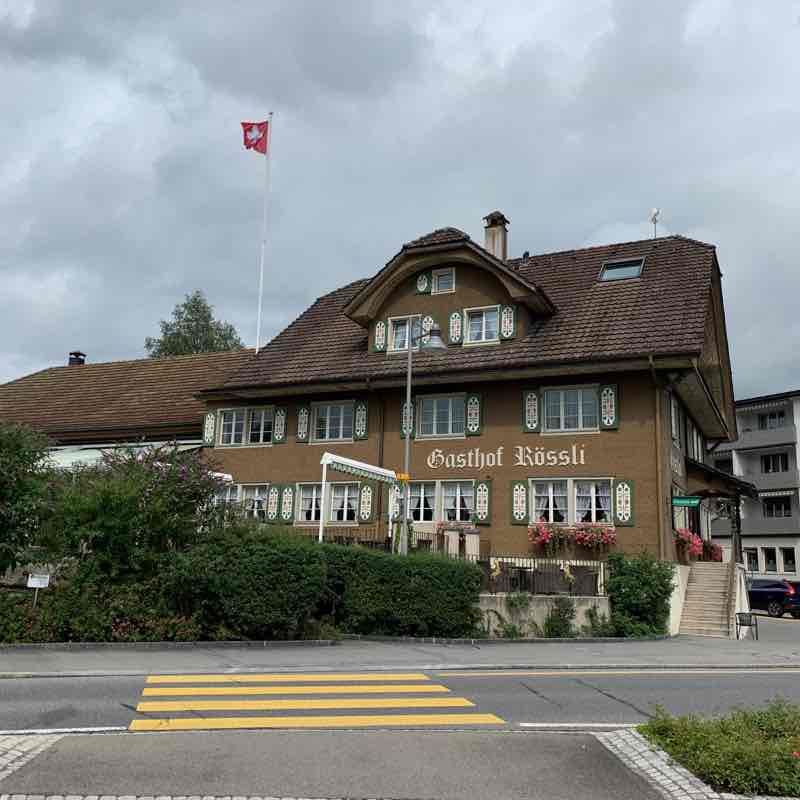 Tribschen-Dietschiberg-Adligenswil-Unterlöchli walking route map in Lucerna