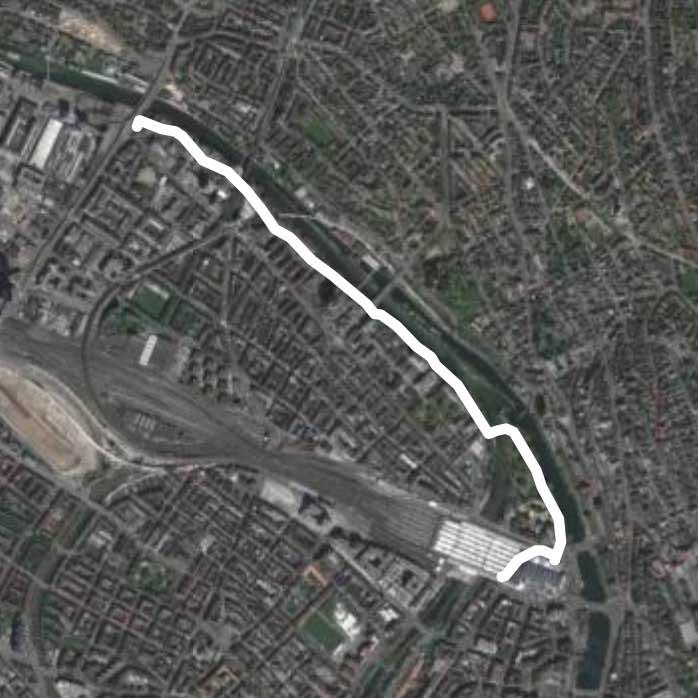 Von Zürich HB zum Industriequartier