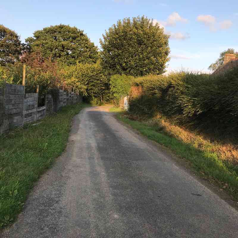 Circuit of Godards walking route map in Plœuc-L'Hermitage