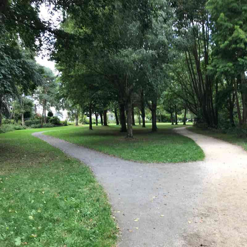 St Brieuc Brezillet walking route map in Trégueux