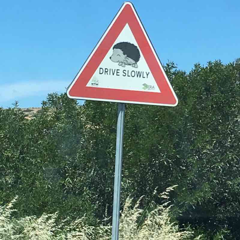 From Victoria to Ramla bay Gozo walking route map in Xewkija