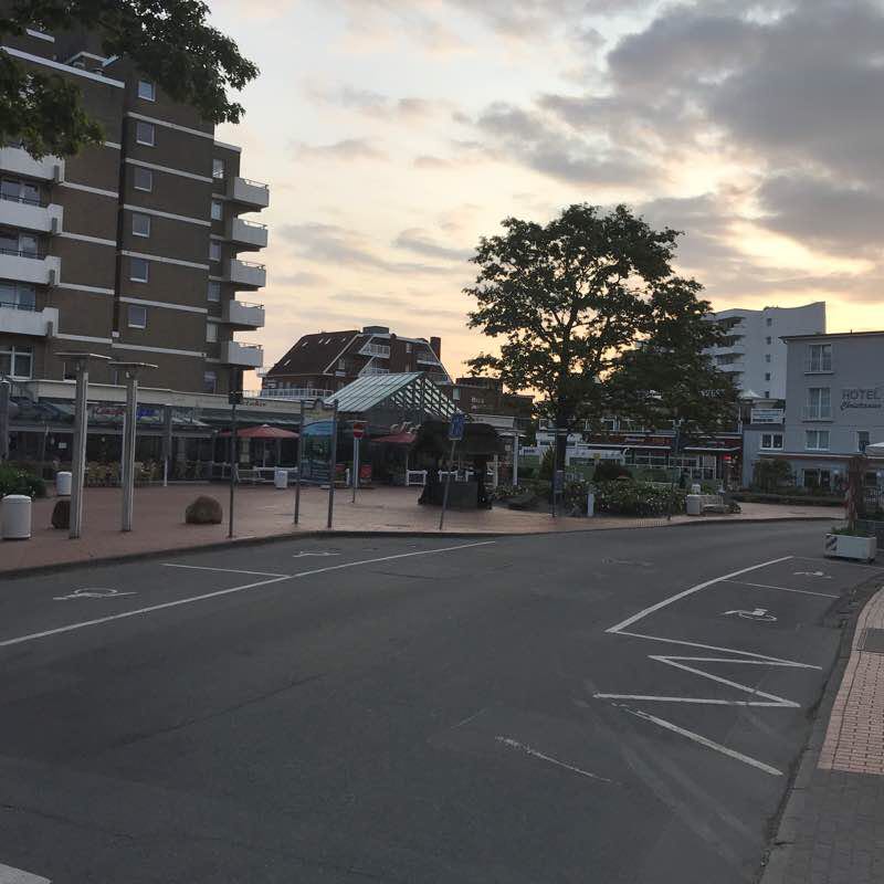 Early in the morning in Cuxhaven 