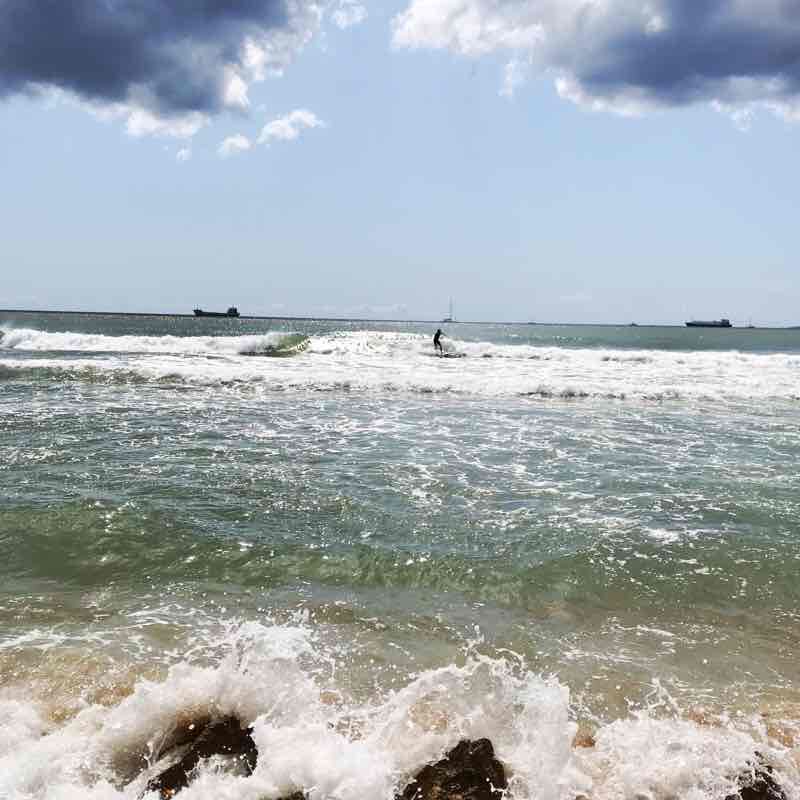 Ciclopedonale portixol - cala gamba walking route map in Son Santjoan