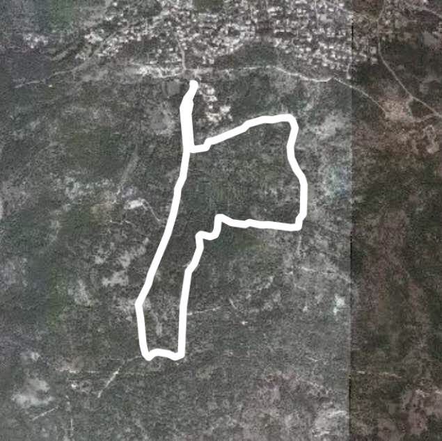 Saint vallier 06 walking route map in Saint-Vallier-de-Thiey