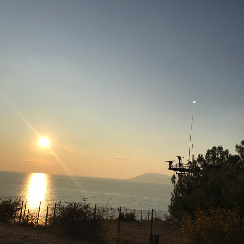 Kabardinka-Doob Mountains walking route map in Kabardinka