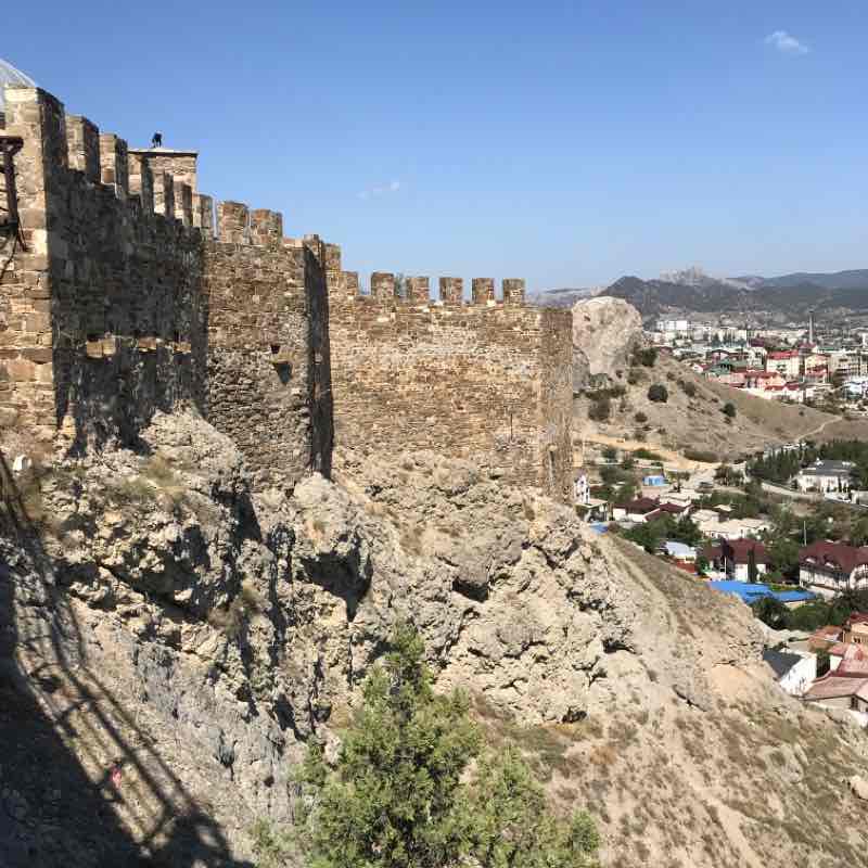 Крым.Судак. Генуэзская крепость