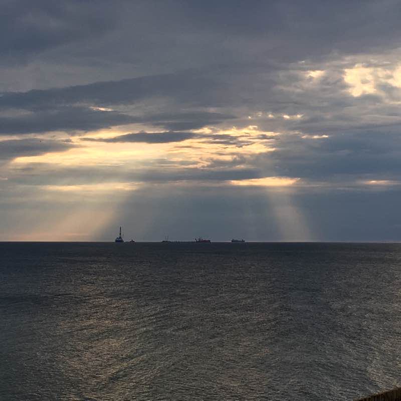 Baltic walking route map in Zelenogradsk