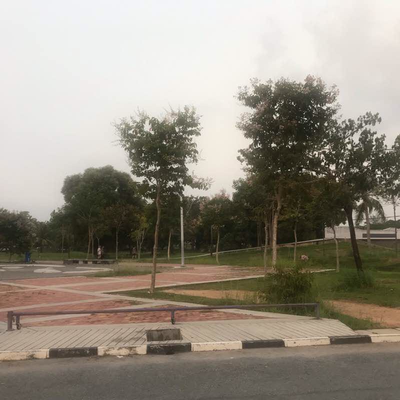 Vendor Peremba Park walking route map in Alor Setar