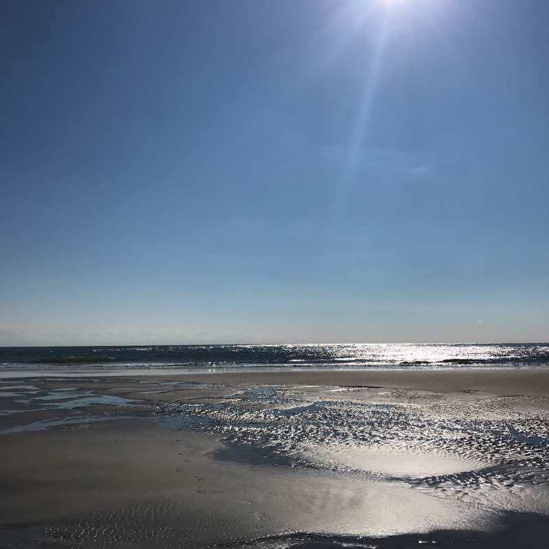 Emerald Isle Beach - NC - The Point walking route map in Emerald Isle
