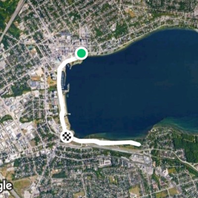Barrie Waterfront Long Route