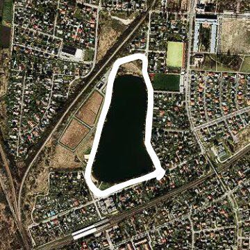 Biesdorf See, 3 Runden - 4km