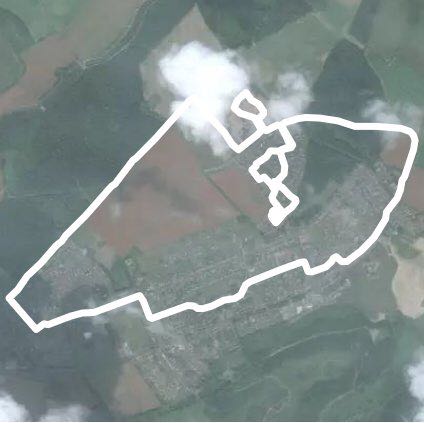 Clipstone Drive walking route map in Edwinstowe