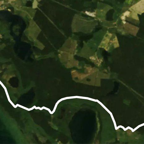Of goods to Schwarzenhof walking route map in Waren (Müritz)