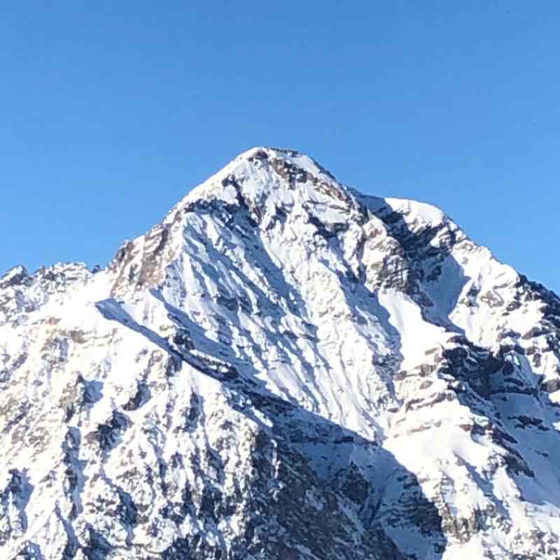 From Sestriere to Sansicario - Loc. Soleil Boeuf walking route map in Sestriere