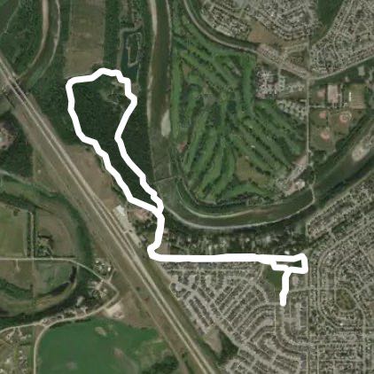 Post rain slippery run