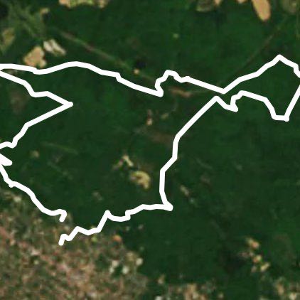 Saint Leu Chauvry Saint Leu Loop walking route map in Saint-Leu-la-Forêt