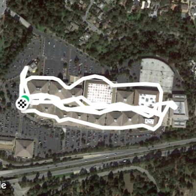 2.0 mile hike Del Monte Mall