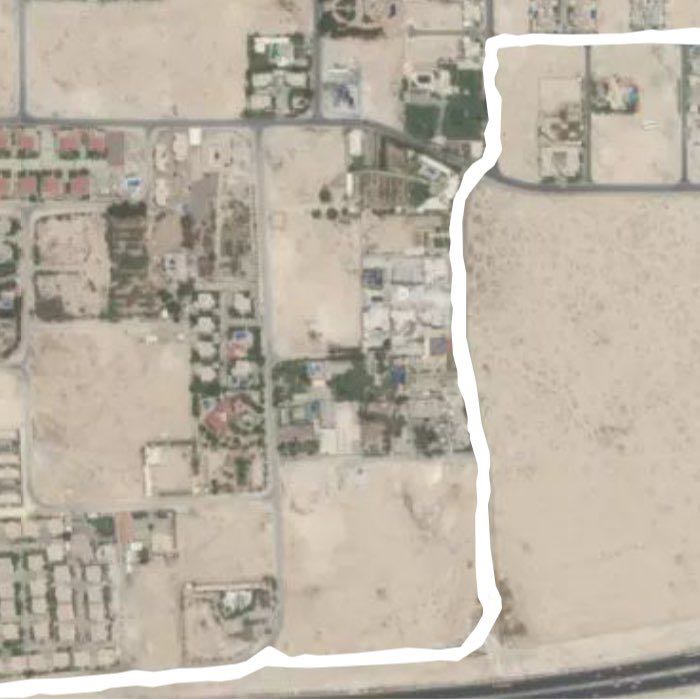 Janabiya Walk walking route map in Saar