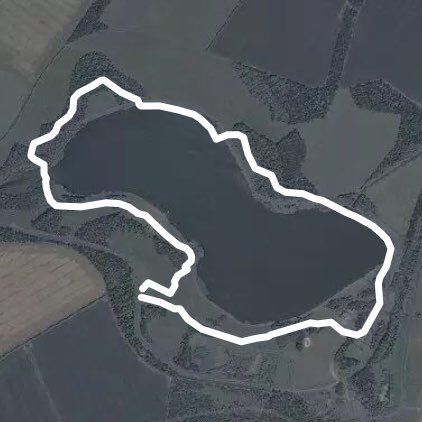 Country Park walking route map in Hadston