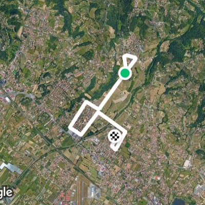 percorso borghetto - melara