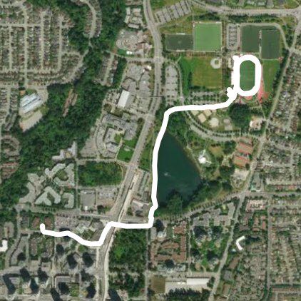 Lafarge Park Running Track