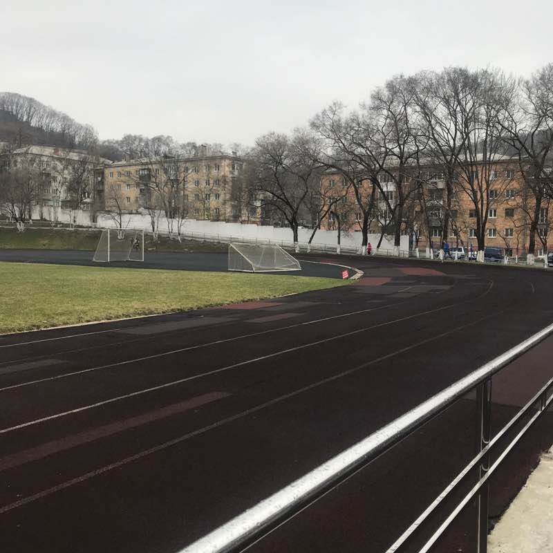 🏟 Stadium walking route map in Nakhodka