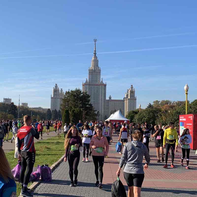 Полумарафон моя Москва
